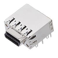 Đầu nối Modular 48P MRJ21 có tab AMP Connectors - TE Connectivity 1761482-2