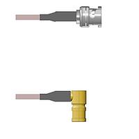 Amphenol Custom Cable Q-0K03T000R009i RF Cable Assemblies BNC-SP/SMB-RP G316D 9I