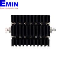Fairview SA6SFSM100W-40 40 dB Fixed Attenuator SMA Female To SMA Male Directional Up To 6 GHz Rated To 100 Watts With Black Aluminum Heatsink Body