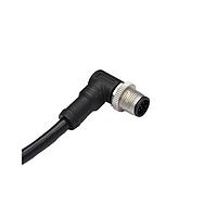 Amphenol LTW M12A-08BMMM-SR8B10 Sensor Cables / Actuator Cables M12 Circular Metric Connector, A Code, Metal, 2A, 08 pins, Male Connector, Male Contact, Right Angle, Screw Thread, Overmolded, Length 10000mm, IP68 / IP69K