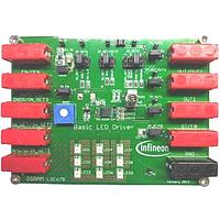 Infineon DEMOBOARDTLD2314ELTOBO1 デモンストレーションボード 3入力/3出力 - オープンロードおよび短絡診断、診断有効機能付き