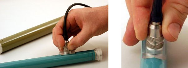 Bộ gá rãnh chữ V hỗ trợ định vị đầu dò trên trống OPC