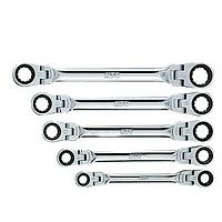 KTC TMR105 Double-flex Ratchet Box End Wrench Set (5 pcs)