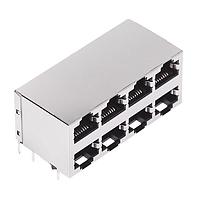 Bộ chuyển mạch mô-đun 8 vị trí 2X4 CAT 5 có chống nhiễu Alcoswitch - TE Connectivity 5569257-1