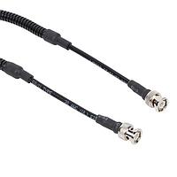 Amphenol RF 095-850-293-036 RF Cable Assemblies BNC Straight Plug IP67 to BNC Straight Plug IP67 RG-58 PVC Armor 50 Ohm 36 inches (914 mm)