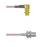 Amphenol Custom Cable Q-2P0040005108i RF Cable Assemblies SMA-RJB/BNC-SJB G316 108I
