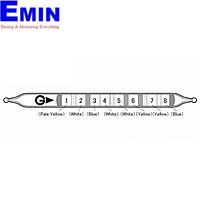 Gastec 28 Polytec-V Qualitative Analysis Polytec tube (HCl,COCl2,SO2,NO2,H2S, HCN,CO,CO2)
