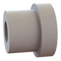 Essentra Components 12SWS0100 Shoulder Washer Shoulder Washer, .038 ID, .096 OD, .075 Shank OD