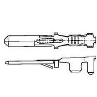 AMP Connectors - TE Connectivity 928930-5 (Loose Piece) Tab FF-FLACHSTECKER 2 8