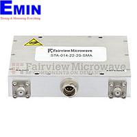Fairview STA-014-22-20-SMA Bi-Directional Amplifier, High Power 5/20 Watts Linear/CW, 1.35 GHz to 1.39 GHz, 1 us switching, 22 dB Gain, SMA