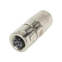 HARTING 21038812405 스트레이트 M12 슬림 여성 크림프 4핀 D 코드