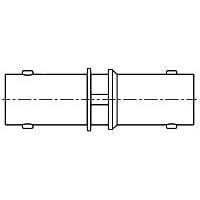 Bộ chuyển đổi RF - Bộ chuyển Jack trong chuỗi, COML BNC AMP Connectors - TE Connectivity 414795-1