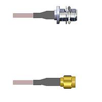 Amphenol Custom Cable Q-2103C000R018i RF Cable Assemblies N-SJB/SMA-SP G316D 18I