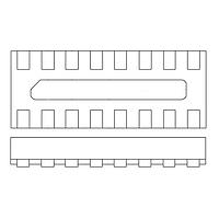 Bộ Chống Tĩnh Điện 8 Dòng 5V 20pF 100R SLP4016P16 Màn Hình LCD Màu Semtech ECLAMP2378P.TCT