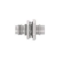 HUBER+SUHNER 24_SMA-50-3-20/199_NE Coaxial Connectors Stainless steel 316L SMA straight bulkhead cable jack(f)