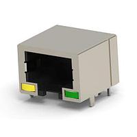 Modular RJ45 8P/8C Y/G LED có chắn 30u"Au AMP Connectors - TE Connectivity 1734324-3