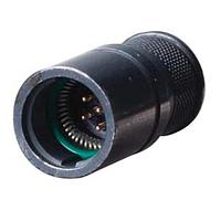 Amphenol LTD SCEB01K0819PA Connectors 19P SZ 08 INLINE RECEP INTEG BCKSHL