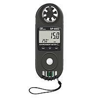 Máy đo tốc độ gió, lưu lượng gió, tia UV, nhiệt độ, độ ẩm (9 in 1) LUTRON SP-8002