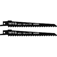 Bộ lưỡi cưa kiếm cắt gỗ YATO YT-33921 (4TPI, 150mm)