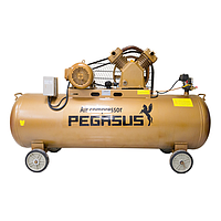 Máy nén khí dây đai PEGASUS TM-V-0.25/8-120L (380V, 8 Kg/cm, 120L)