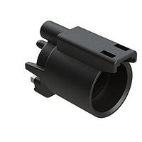 Ổ cắm Đơn cực, Chân cắm, Kích thước 8, Tự khoan ren, Mạ vàng, Màu đen Amphenol SINE Systems ATHD04-1-8P-BM11