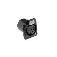Amphenol Tuchel C091 11G006 000 5 U Connectors Female Receptacle, Quicklock, Size M16, 6 Contacts (sold separately), Ring Nut