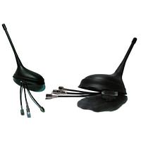 Abracon APAMPSLJ-142 Multiprotocol Antennas External Dome Body Mount SMA Male (2), FME Female (1)