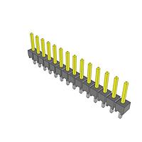 Samtec HTSW-114-07-L-S Pin Header High Temperature PCB Header Strips, 0.100" pitch