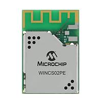 Microchip Technology WINCS02PE-I/100 WiFiモジュール 28パッド Wi-Fiネットワークコントローラーモジュール、802.11 b/g/n、PCBアンテナ