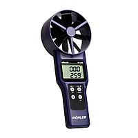 Máy đo tốc độ gió Wöhler FA 410 (0,5~30 m/s; 0~99.999 m³/h; -20~60 °C)