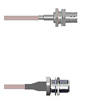 Amphenol Custom Cable Q-0401T0005007i RF 케이블 어셈블리 BNC-SJB/N-SJB G316 7I