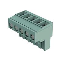 Phích cắm 3P 300V 15A 5 mm bước vít, phích cắm HARTING 14310316402000