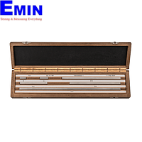 Mahr 4800427DKS Rectangular Gage Block Set made of Steel (412, tolerance class:2)