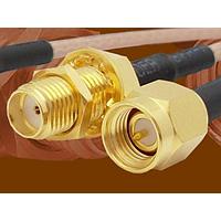 Amphenol RF 135109-04-24.00 RF Cable Assemblies SMA St BLKHEAD Jack RG58/U 24in PIGTAIL