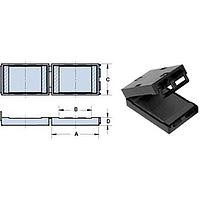 Lõi Kẹp Ferrite Dải Tần Rộng Vật Liệu 43 Độ Trở 435Ohm @250MHz Phẳng Fair-Rite 0443166651