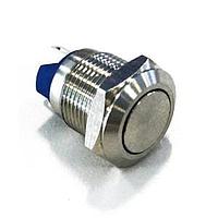 Công tắc chống phá hoại 12mm MiniVandal Rest 12V Đèn LED xanh vòng chiếu sáng Bulgin MAV0120/3D2GN012