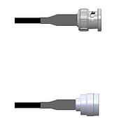Amphenol Custom Cable Q-0L0550008048i RF Cable Assemblies BNC-SP/TNC-SP RG58 48I