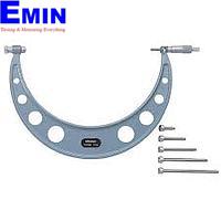 MITUTOYO 104-136A ໄມໂຄມິເຕີພາຍນອກມີຝາອັດປາກມົດລູກ (150-300mm/ 0.01mm)