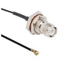 Amphenol RF 336206-14-0050 RF Cable Assemblies TNC Blkhd Jack - AMC Plug 137mm, 50mm