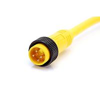 Cáp Cảm Biến / Cáp Bộ Chuyển Động 4P RA Đực Thẳng Dây Cắm RA FM Amphenol SINE Systems MN47B4BC01M040