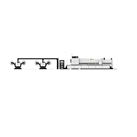 Máy cắt giấy tốc độ cao, độ chính xác cao dùng servo Guowei GDT1500-4 (45–550 g/m²)