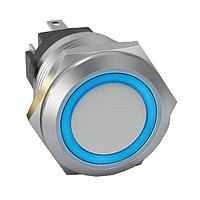 Đèn LED Chấm Xanh Chống Vandal 24VAC/DC 19mm QC Flush IP67 EAO 82-5151.2224