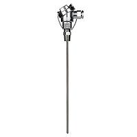 OMEGA PR-14L-3-100-1/4-24 Industrial RTD (PT100) Probes with Miniature Aluminum Protection Head (NPT Male, 1/2 in, 250 °C, Class A)