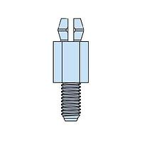 Giá Đỡ PCB, Hai Chân HSCBS1-M3-03 V0 TỰ NHIÊN Heyco 10699F