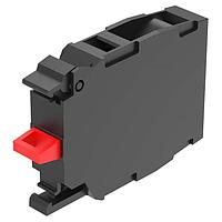 EAO 45-314.1Z10 Switching Element Switching element front mounting screw terminal 2NC silver