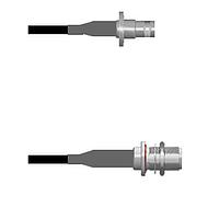 Amphenol Custom Cable Q-0801X0008060i RF Cable Assemblies BNC-SJB/N-SJB RG58 60I