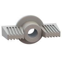 Essentra Components 06M060100DLWN Wing Nut Deco Lock Wing Nut, M6 X 1 Thread, 13.4mm Height