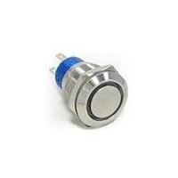 Alcoswitch - TE Connectivity AV1920EG12Q04 Anti-Vandal AV19 DPM 3A MOVING RING R&Y 12V