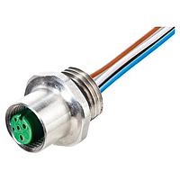Đầu nối M12 ổ cái A-cod. FM F&B Pro, dây PP 5x0.34 0,2m Murrelektronik 7024-13561-9720020