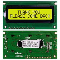 Mô-đun Màn hình Ký tự LCD STN- Y/G Transfl 84.0 x 44.0 Newhaven Display NHD-0216BZ-FL-YBW